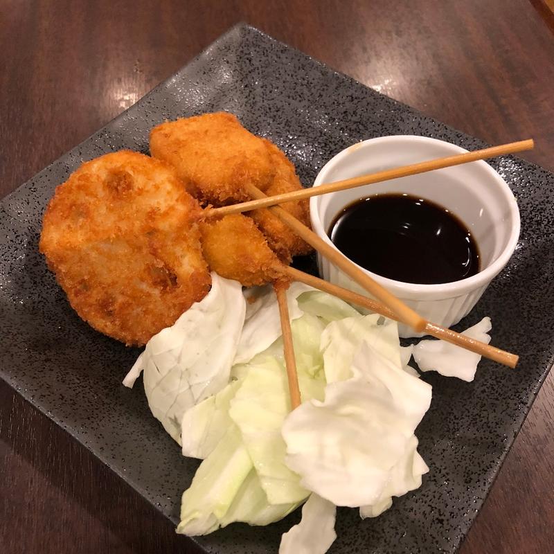 串カツ盛合せ(ホテルルートイン焼津インター)