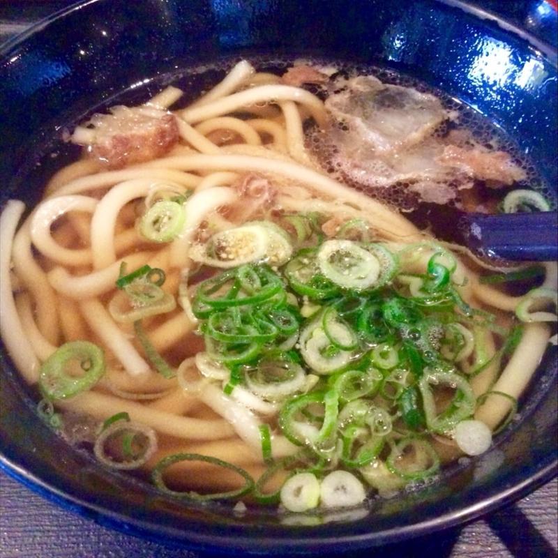 かすうどん(屋台風 かすうどん)