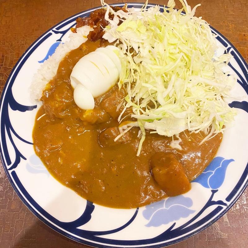 インドカレー ゆでたまご(カレーの店 マーブル)