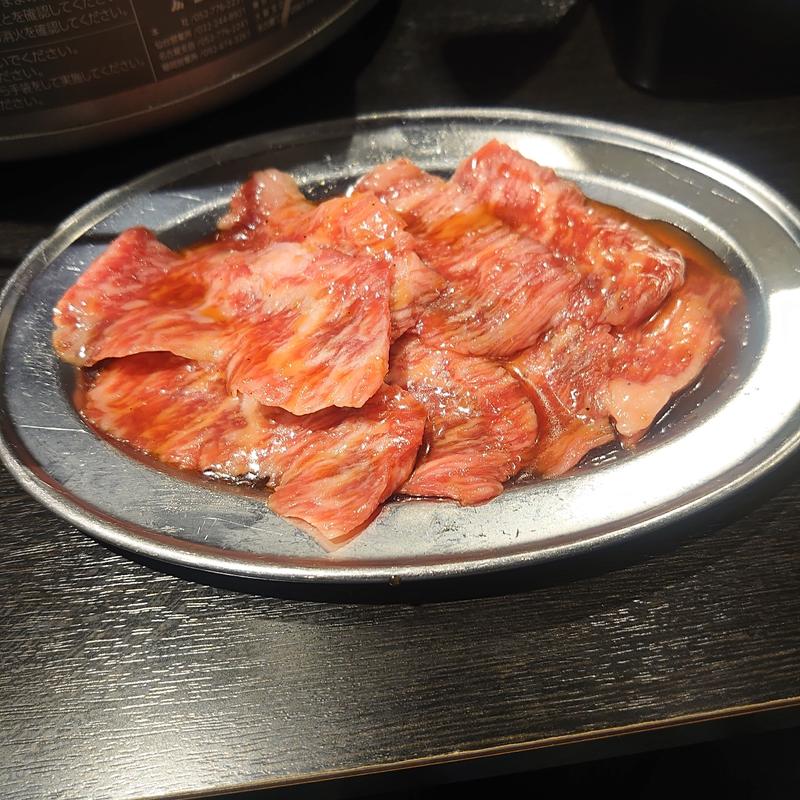 カルビ定食(板前焼肉　赤と霜)