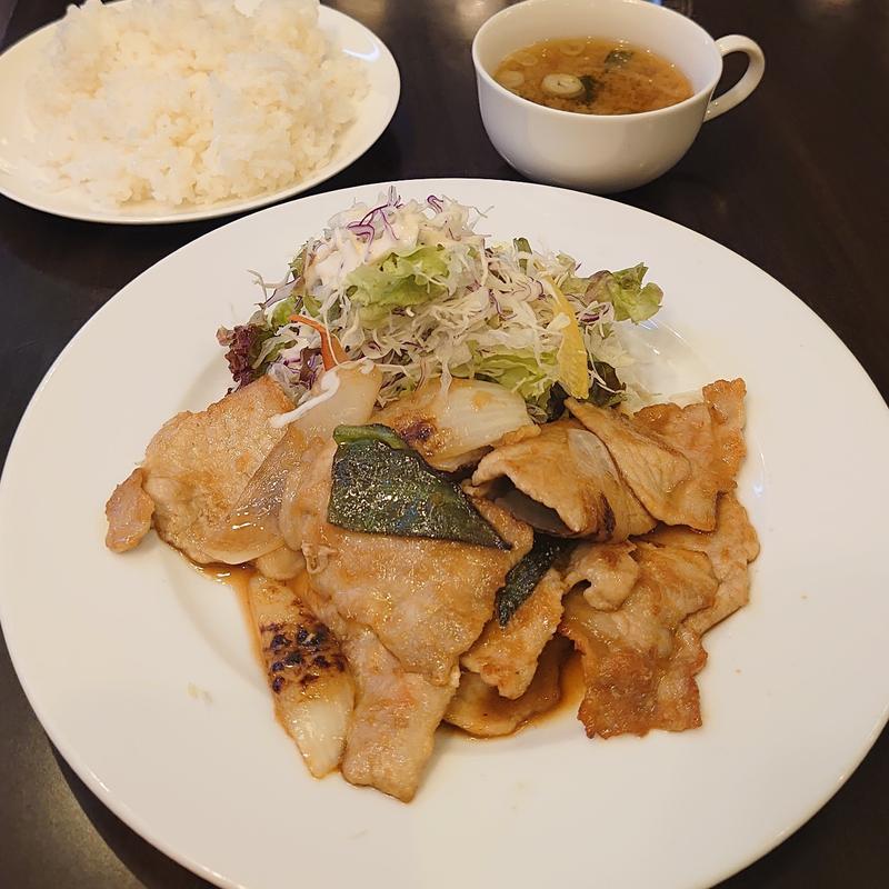 しょうが焼き＋大盛り(ルーブル)