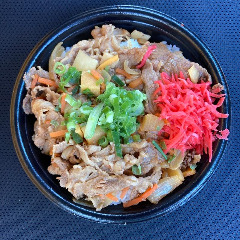 すき焼き風丼(お弁当屋さん)