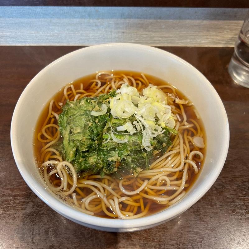 春菊天そば(そば滝)