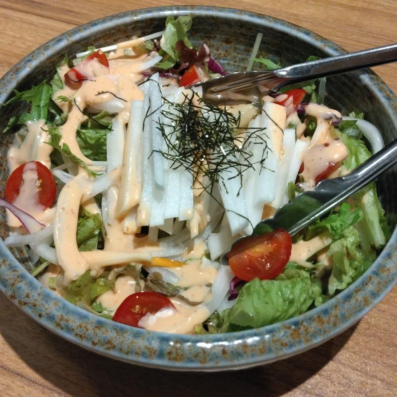 大根と明太子のサラダ(串ばってん 町田店)