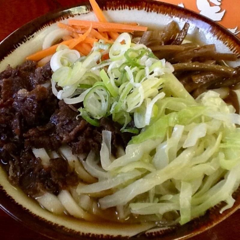 肉きんぴらうどん(はうす)