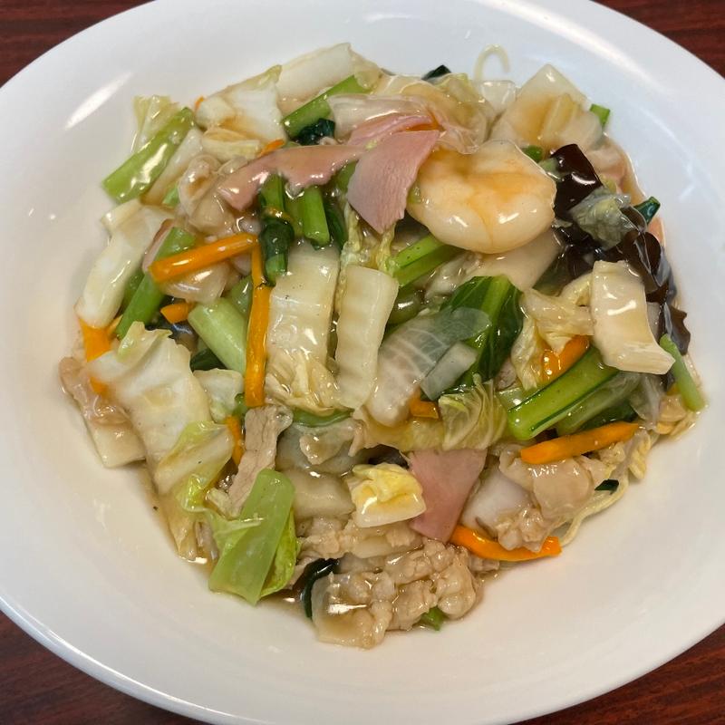 五目やきそば(阿Ｑ飯店)