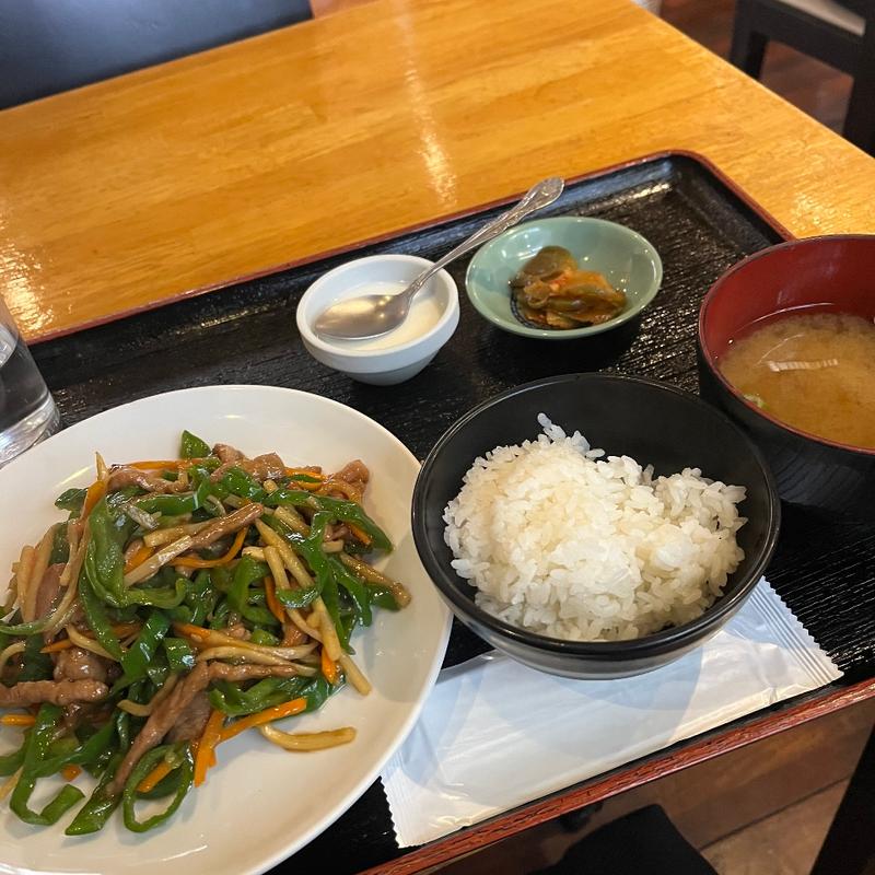 青椒肉絲(中華美食坊 田無南口店)