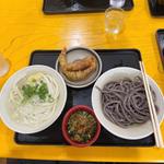 冷かけ 極太蕎麦冷やし イカゲソ(セルフうどん エコぽん太)