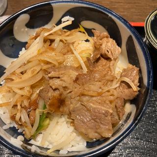 牛カルビ野菜丼(蕎麦切り くろ)