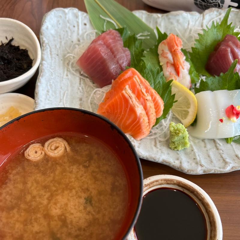お造り定食(南紀道の駅すさみ)