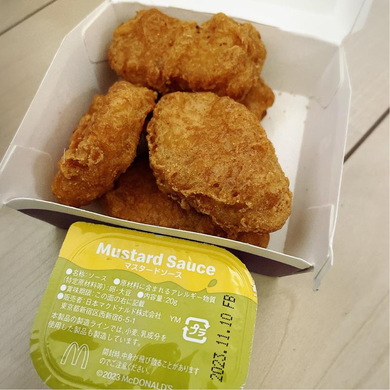 チキンマックナゲット（5ピース）(マクドナルド 池尻大橋店 （マクドナルド池尻大橋店）)