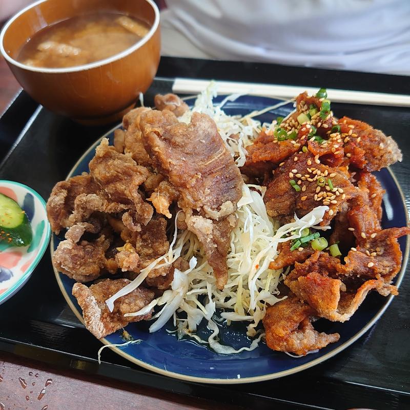 豚から定食(2種)(ことぶき食堂 )