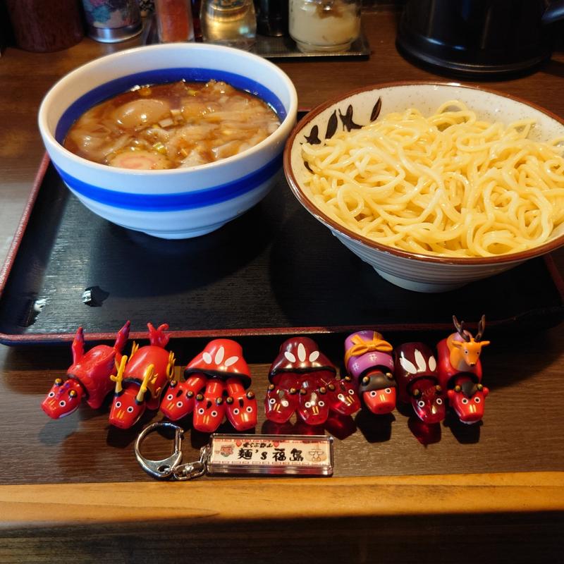 つけ麺ワンタントッピング(郡山大勝軒 )