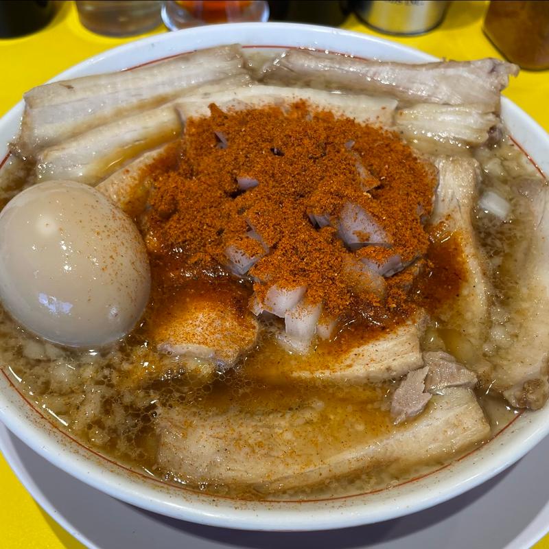 背脂中華特チャーシュー(新潟発祥なおじ 足立六町店)