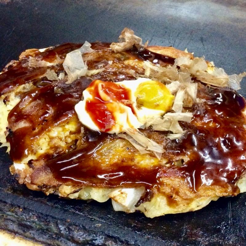 お好み焼(豚 スジこん入り)(甘辛や)