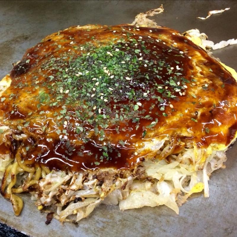 広島風お好み焼 豚肉・玉子(ひろしま 本店)