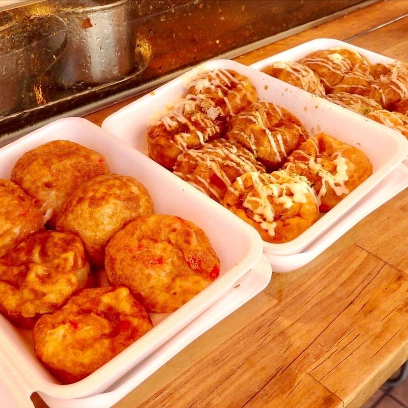 素焼き＋塩マヨ+しょうゆ味(鉄人の味 たこ金 放出総本店 )