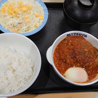 うまトマハンバーグ定食(松屋 大井町店 )