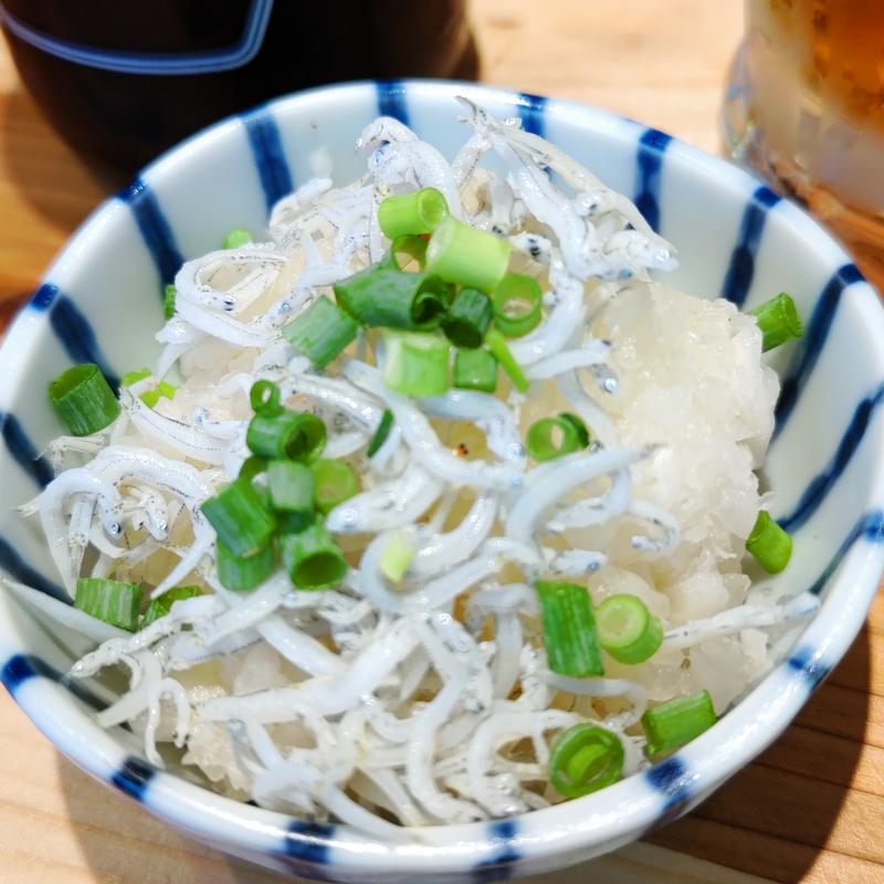 鬼おろし大根しらす(焼売のジョー野毛店)