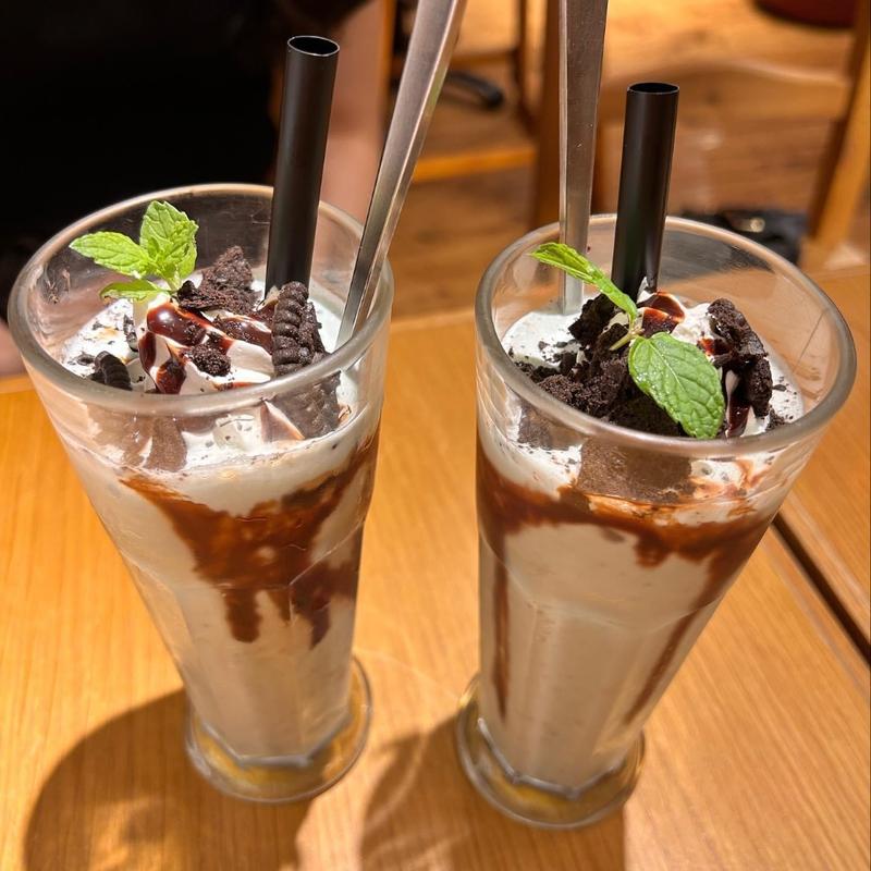 チョコミントドリンク(MARFA CAFÉ)