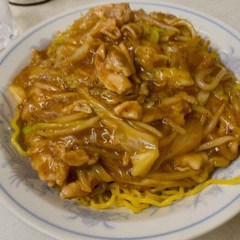 あんかけ焼きそば(北華飯店)