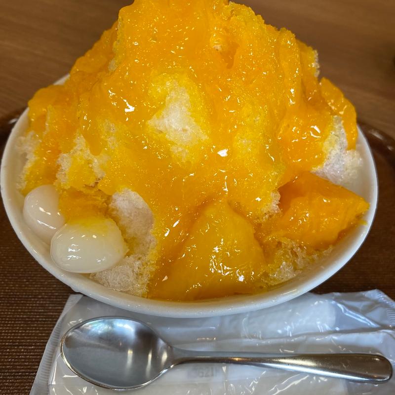 かき氷宮崎マンゴー(夢菓房 たから)