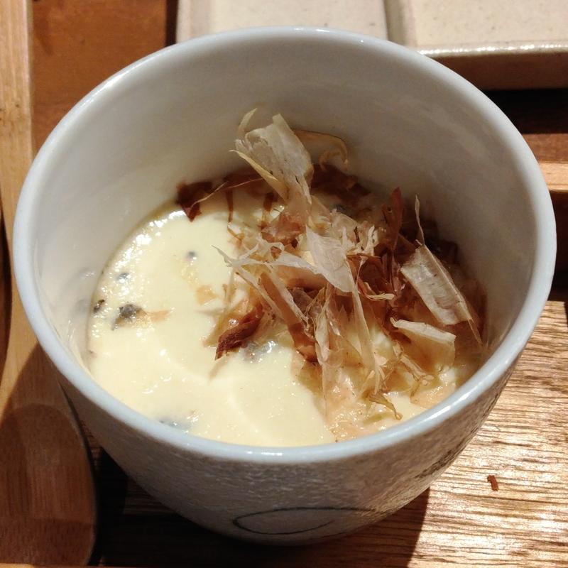 宗田節の茶碗蒸し(土佐清水ワールド 三宮生けすセンター)