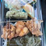 のりとから揚げ弁当