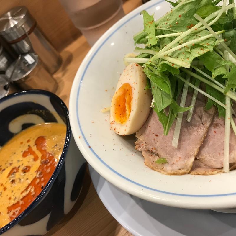 夏限定冷やし担々つけ麺(麺やマルショウ 地下鉄新大阪店 )