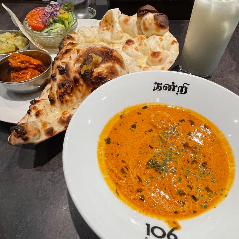 平日Aランチ（バターチキンカレー）(106 サウスインディアン 福岡天神店 )