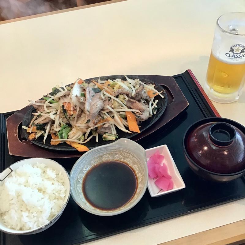 ジンギスカン定食(レストラン たんちょう)