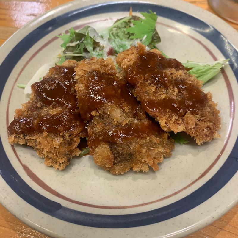 鯨かつ(土佐料理 司食堂 ひろめ市場店)