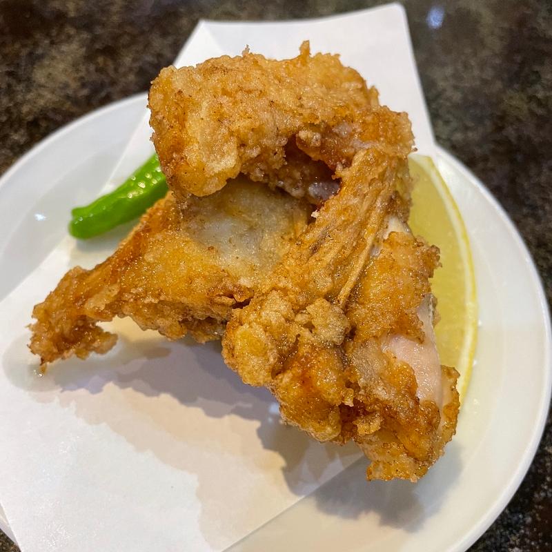 フグの唐揚げ(ちゃんこ黒潮)