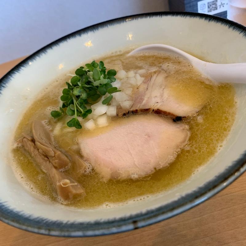 濃厚鰹そば 塩(中華そば 六心-ROKUSHIN-)