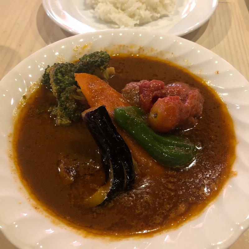 ポーク野菜カレー(スープカレーカムイ 2号店（シンカムイ）)