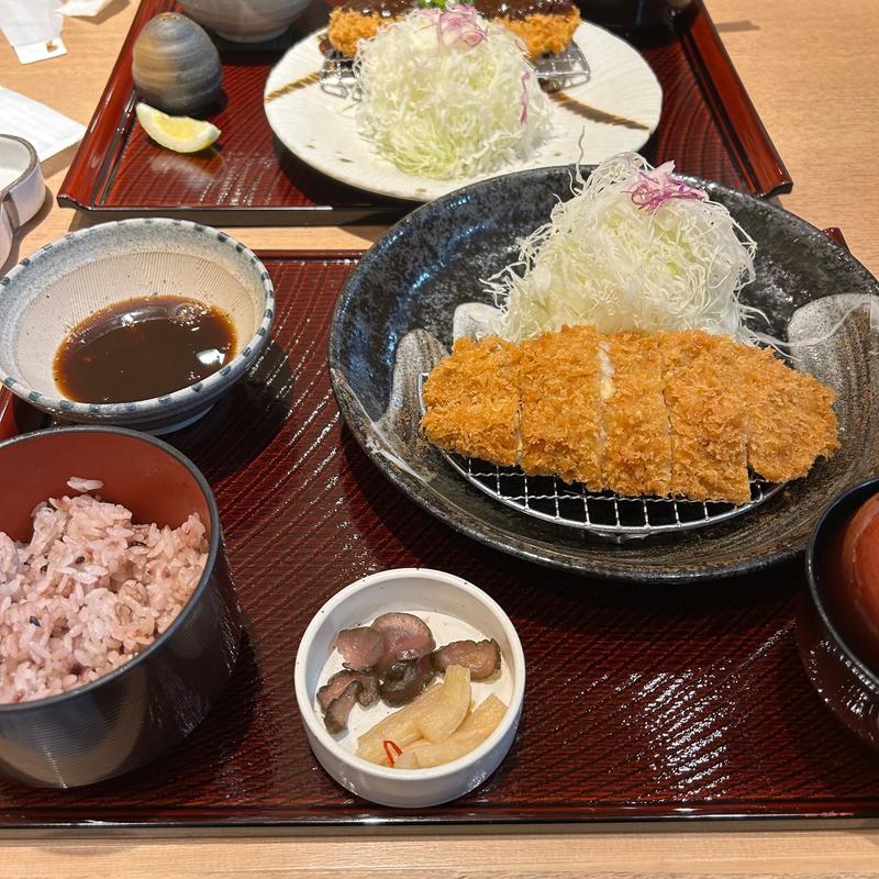 チーズ重ねかつ膳(とんかつ一乃坂 LECT広島店)