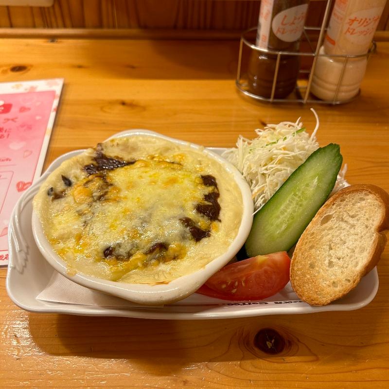 チーズカリーグラタン(コメダ珈琲店 新木場駅前店)