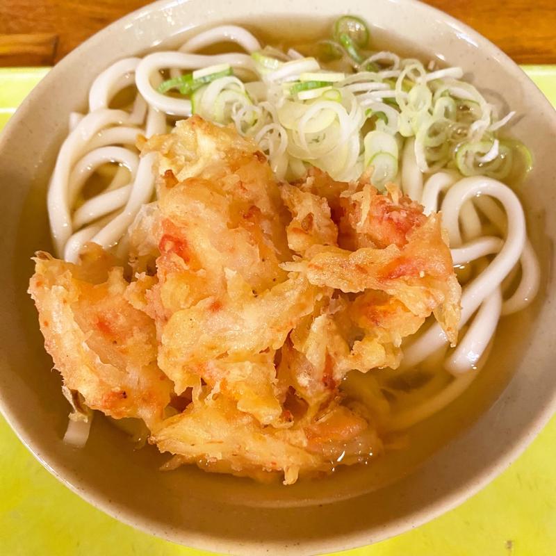 かき揚げうどん(都そば 日比谷店)