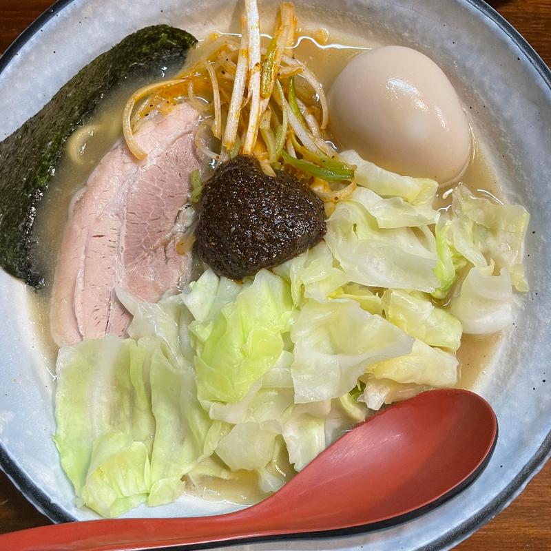 熟成練り醤油らーめん(無銘)