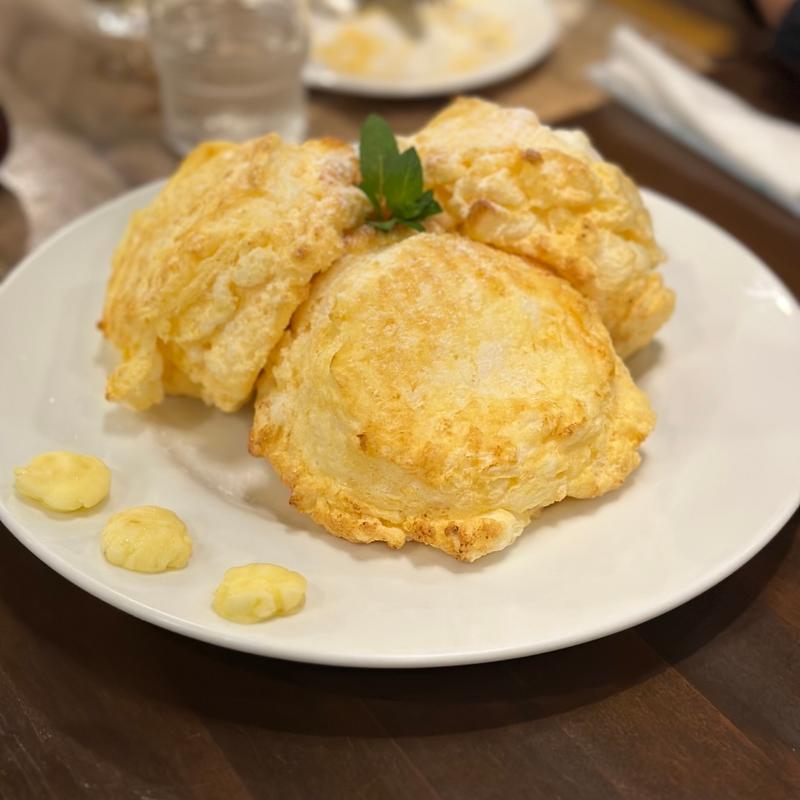 パンケーキフレッシュバナナ付き(88tees CAFE)