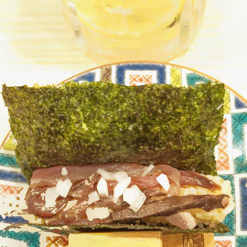 かつおねぎ(貝・海苔巻き 野毛しらはら)