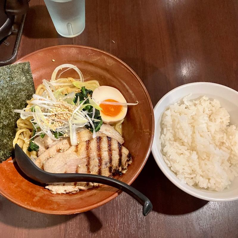 カレー油そば　チャーシュー増し(カレーつけ麺 しゅういち 恵比寿店)