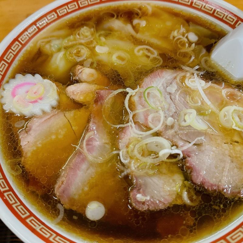 チャーシューワンタンメン(白河手打ちらーめん うさぎ)