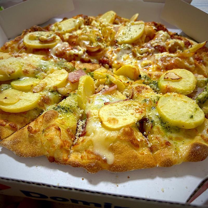 ジェノベーゼ＆マヨじゃが(ドミノピザ 五橋店)