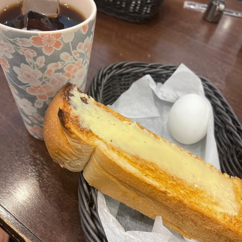 アイスコーヒーモーニングセット(さかい珈琲 小野店)