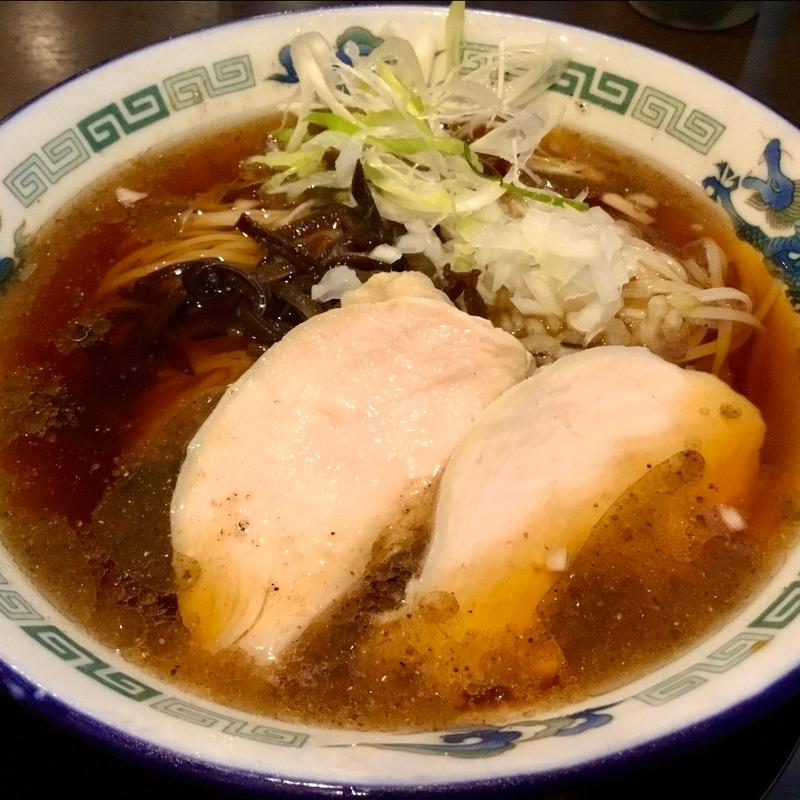 冷やしらーめん(醤油)(らーめん直方)