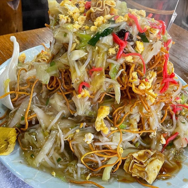 あんかけ焼きそば(お食事処 ぼんち)