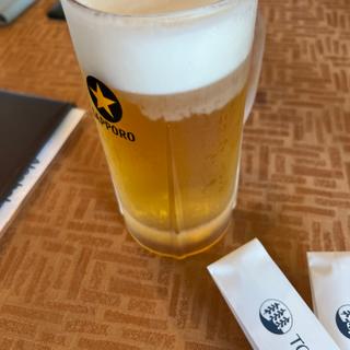 生ビール(東武藤が丘カントリー倶楽部)