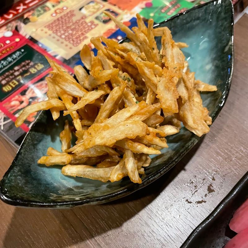 ごぼうチップス(おばんざいバー 笑 - niko -)