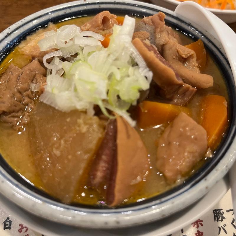 モツ煮(かぶら屋 赤羽1号店)